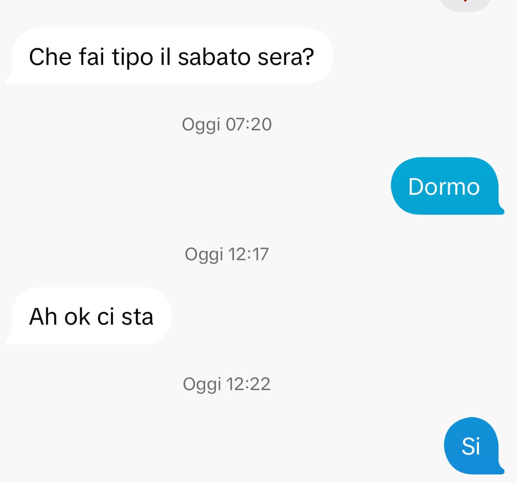 Non mi voleva così…