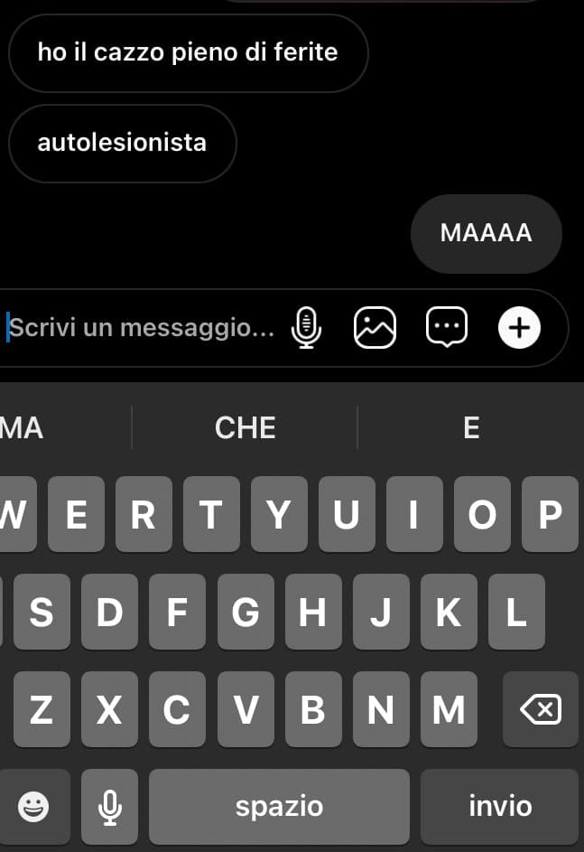 inutile dire che il mio ragazzo sta delirando 