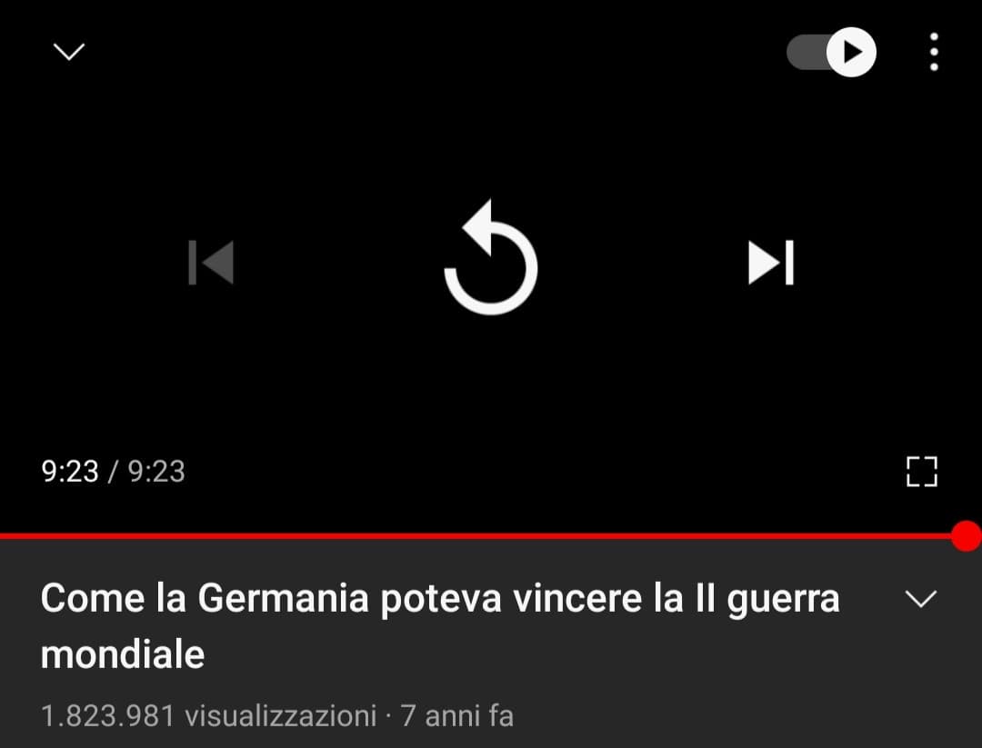 Nessuno. Io ieri sera su YouTube: 