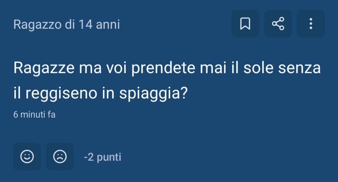 Mi chiedo con che coraggio una ragazza