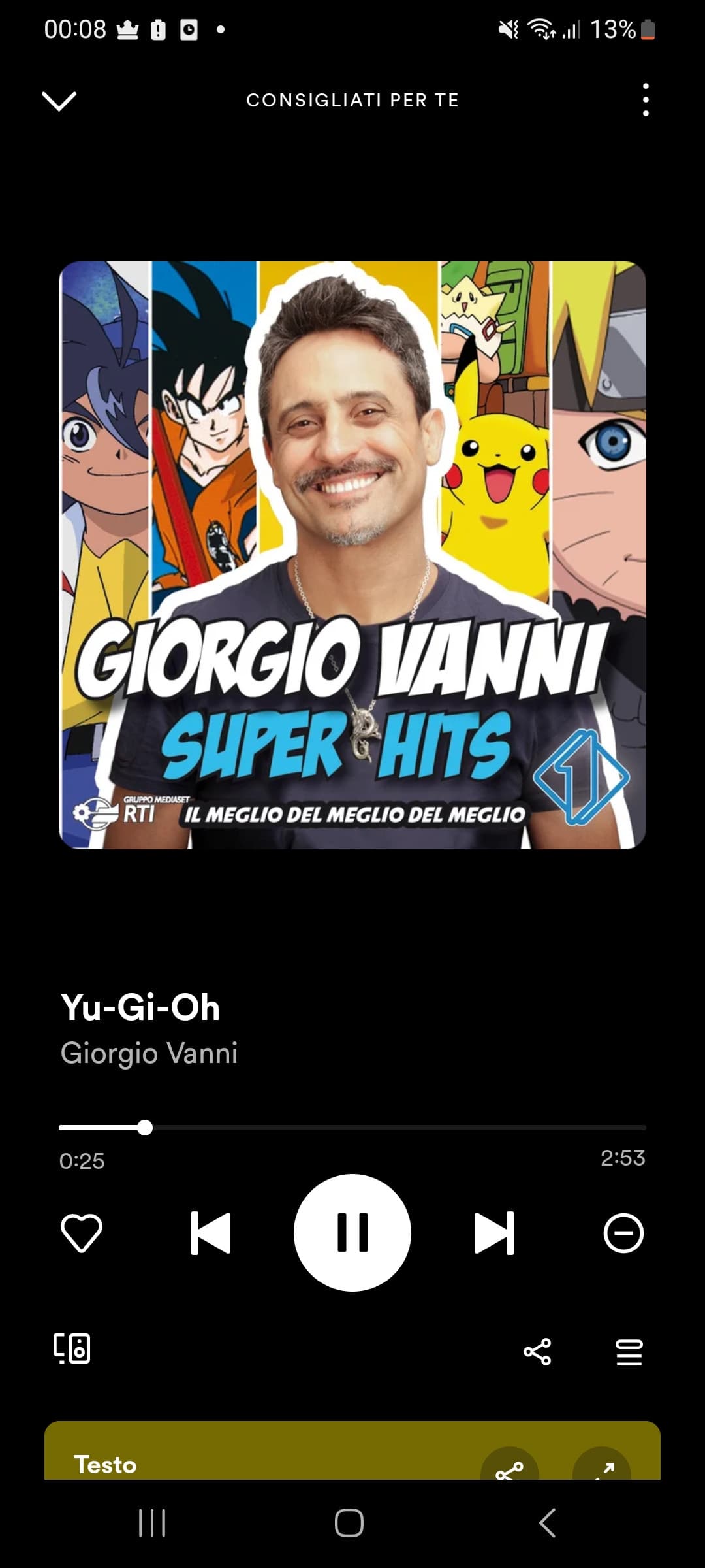 Mi è capitata tra le canzoni random e col cazzo che la skippo