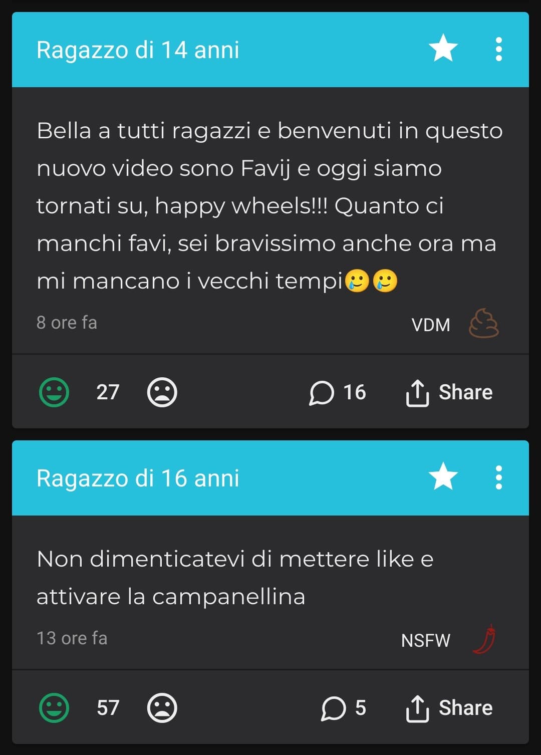 Bella a tutti ragazzi