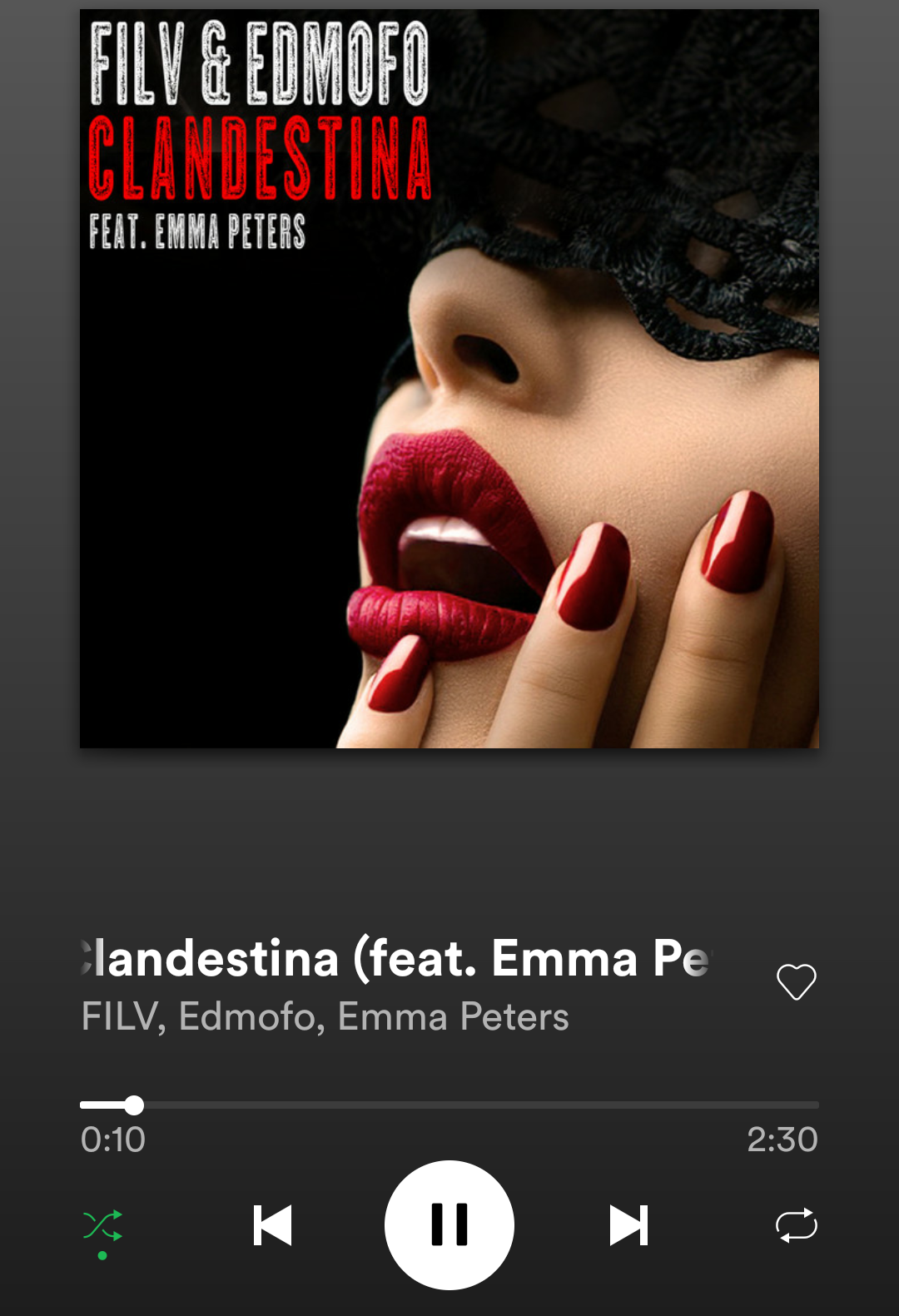 Now Playing: Clandestina - FILV