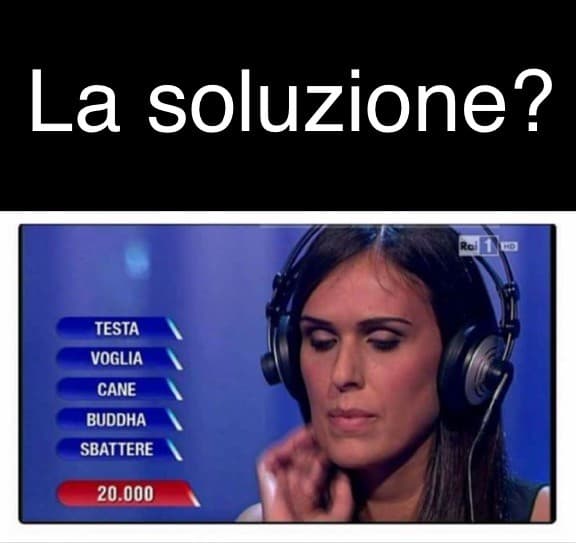 Per gli amanti dei quiz...