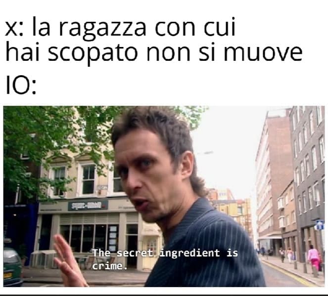 O molto probabilmente é la necrofilia, sono punti di vista...