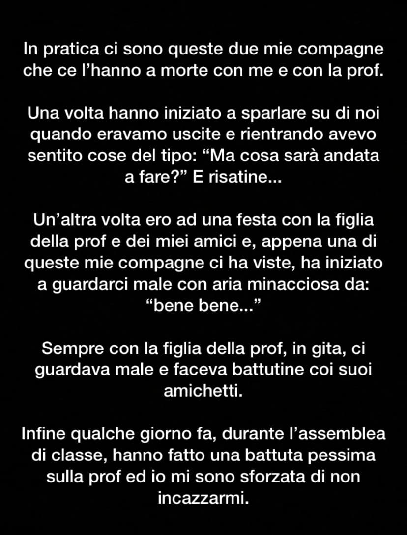 Cazzo...avevo bisogno di dirlo... sto scoppiando! Scommettiamo che prima della quinta mi ficcano in qualche casino? 