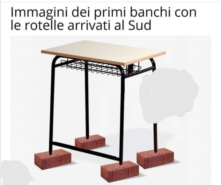 A malincuore la situazione al sud è proprio questa? 