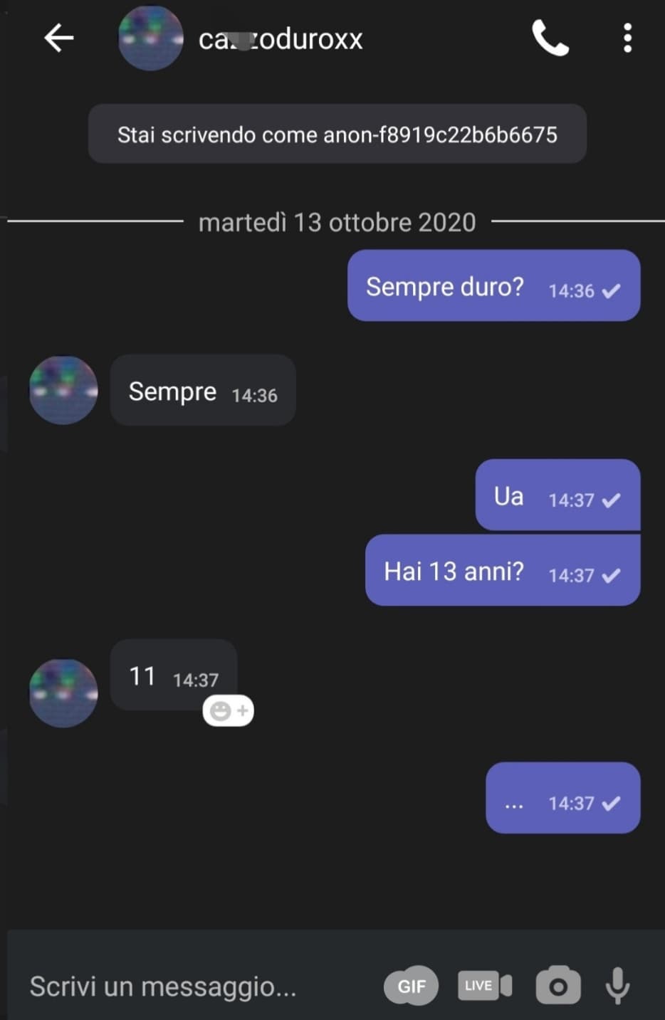 Io che ho scritto 13 solo per prenderlo in giro:???