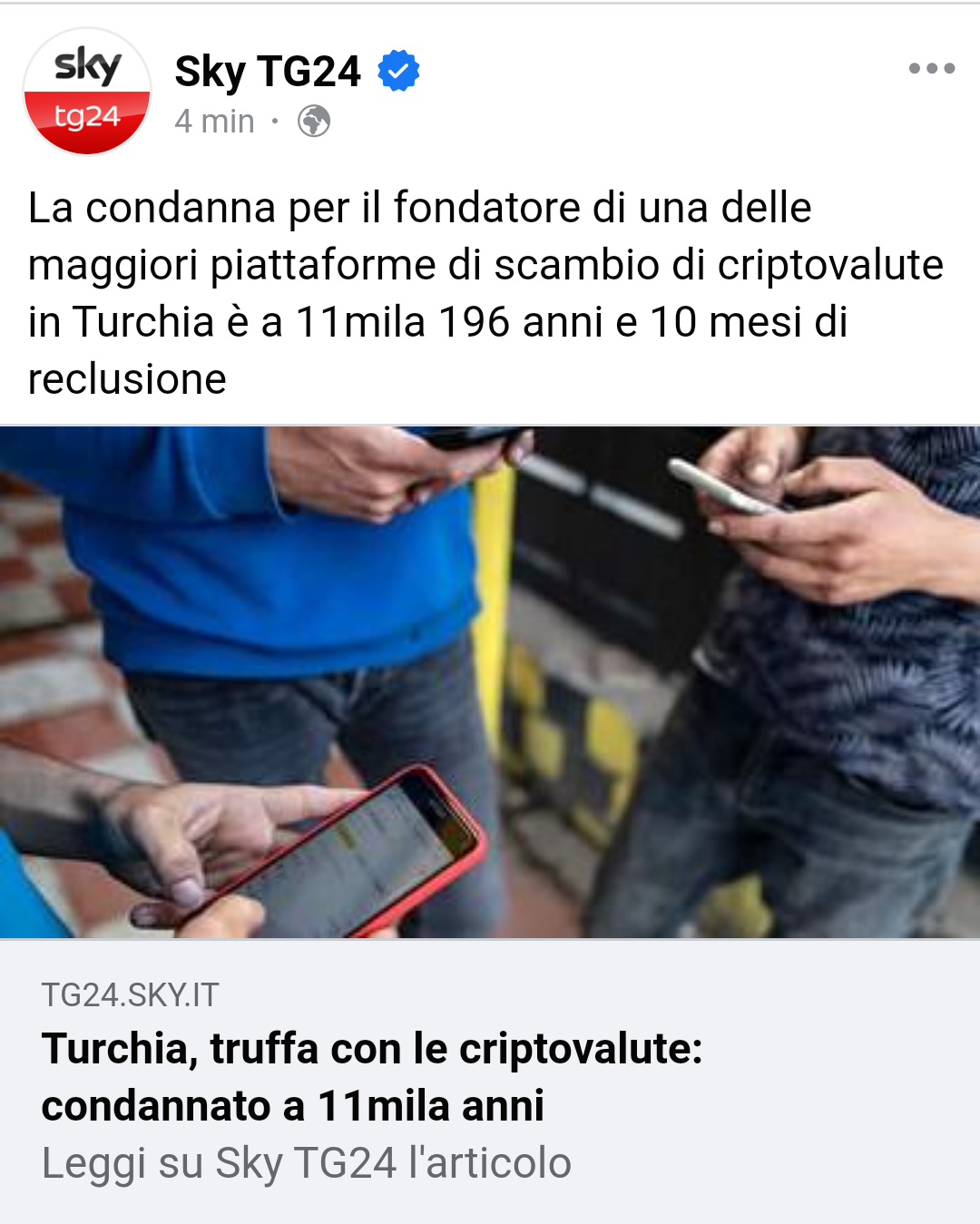 Avevo letto 11 mesi