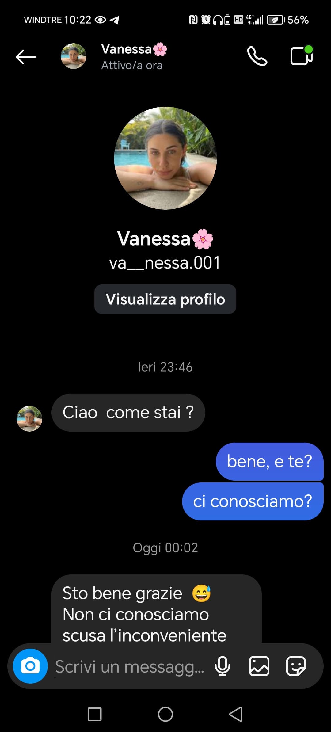 qualcuno la conosce? mi sembra scam 