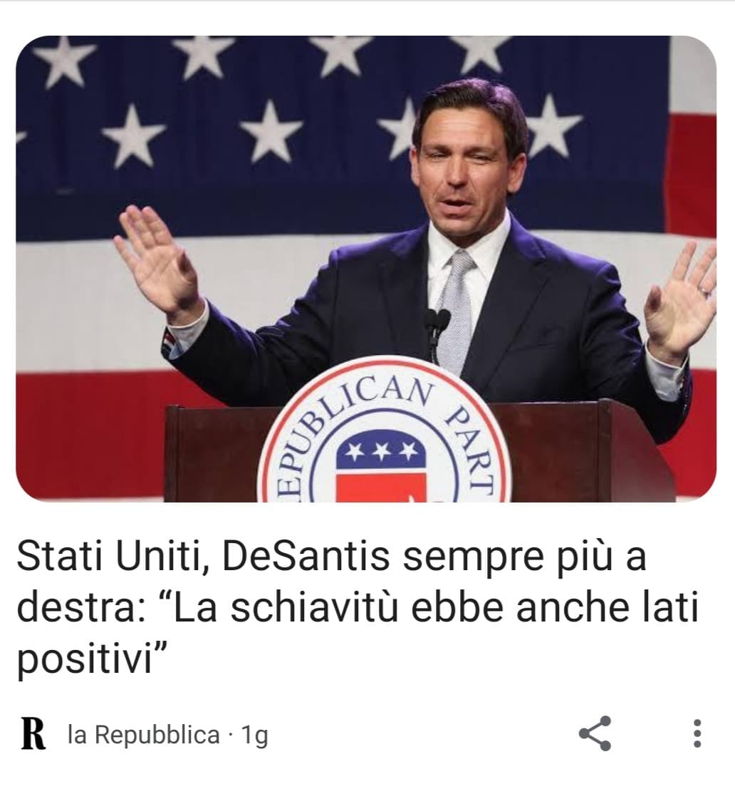 Da quando Uccio De Santis vuole diventare Presidente degli Stati Uniti? 