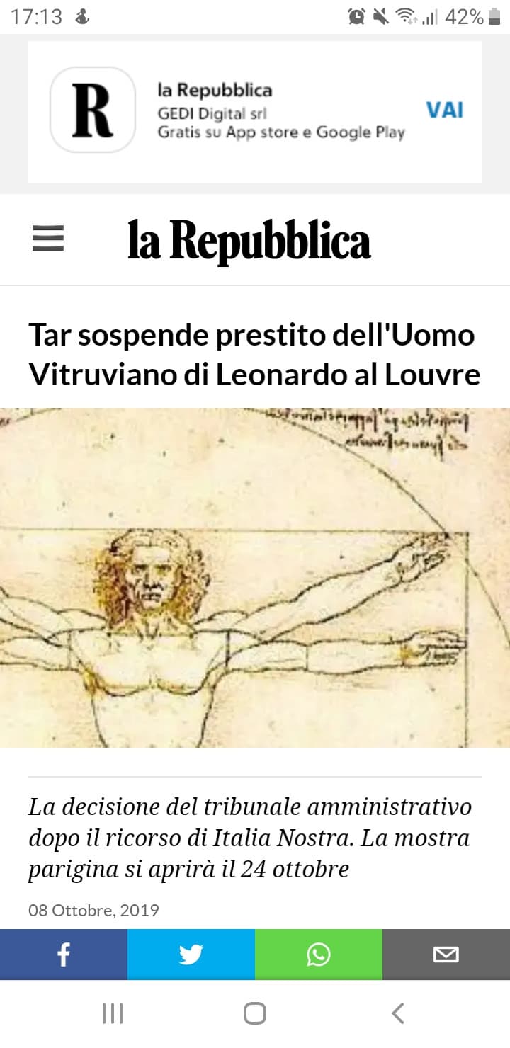 Nessuno:
Italiano medio: Prima che facciano come con la gioconda icsdi icsdi !11!1!1!1