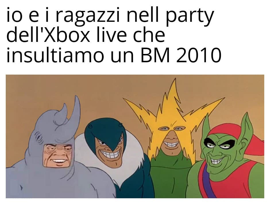 In realtà non ho insultato nessuno quindi godetevi sta meme