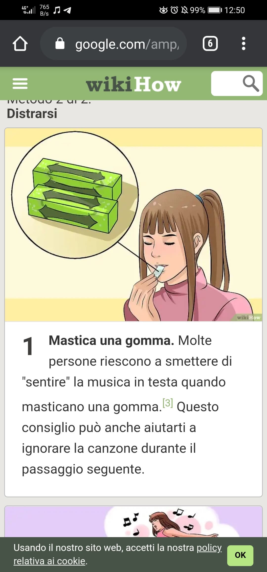 Le gomme da masticare aiutano.... 