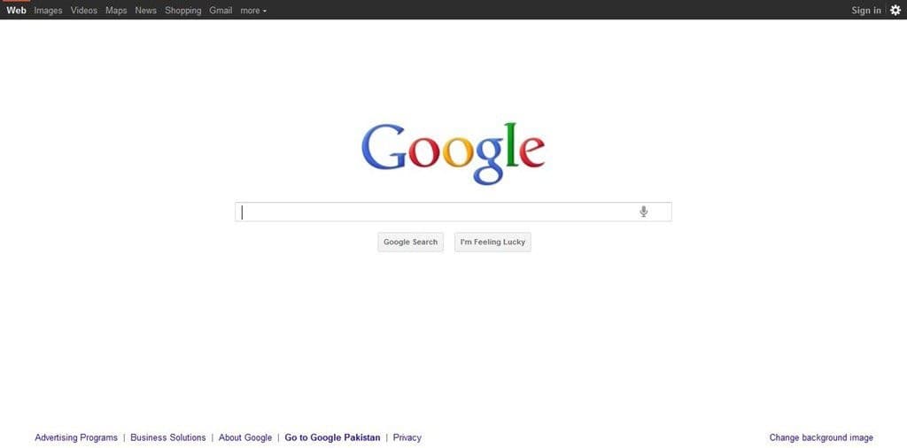 Che ricordi il vecchio logo di Google/la vecchia interfaccia