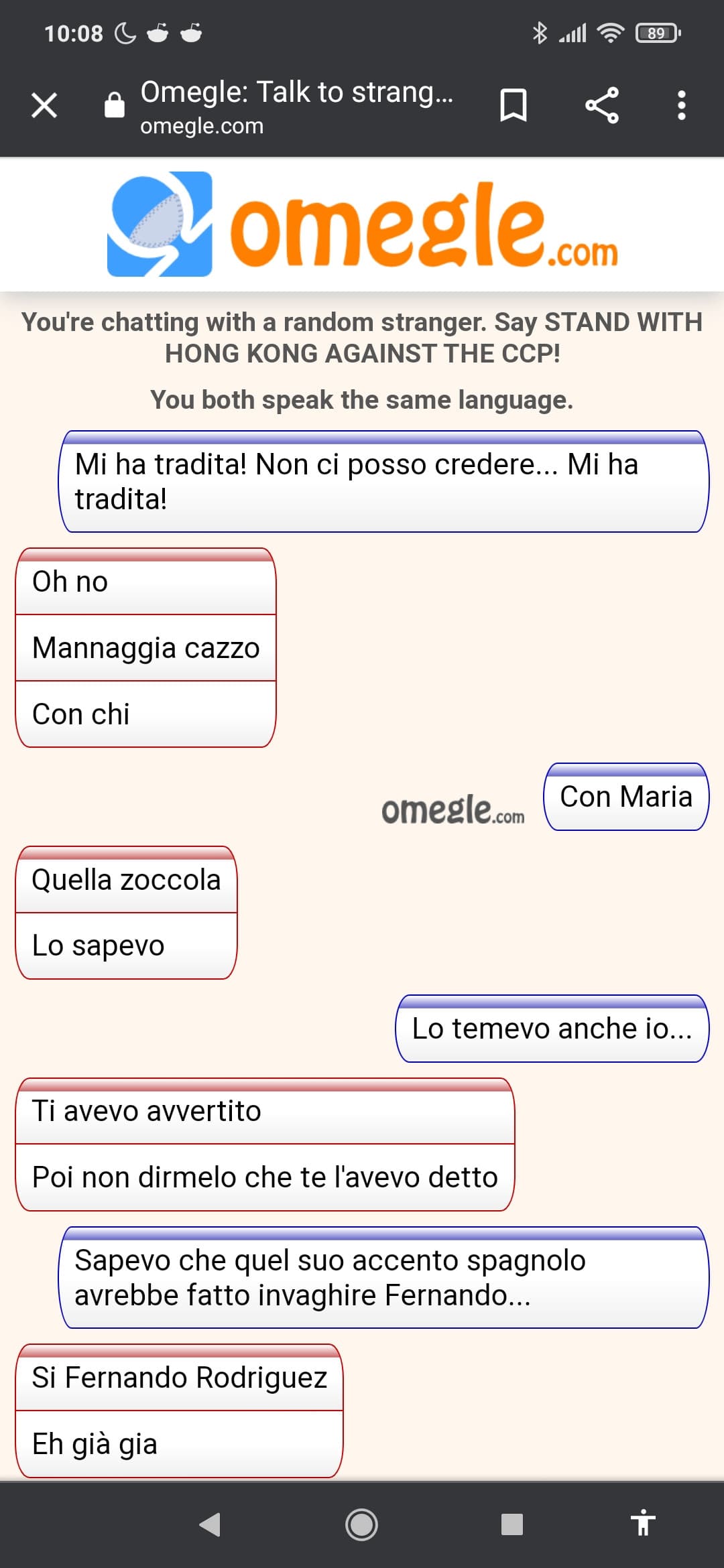 @DavinaDQ una telenovela tutta per te 