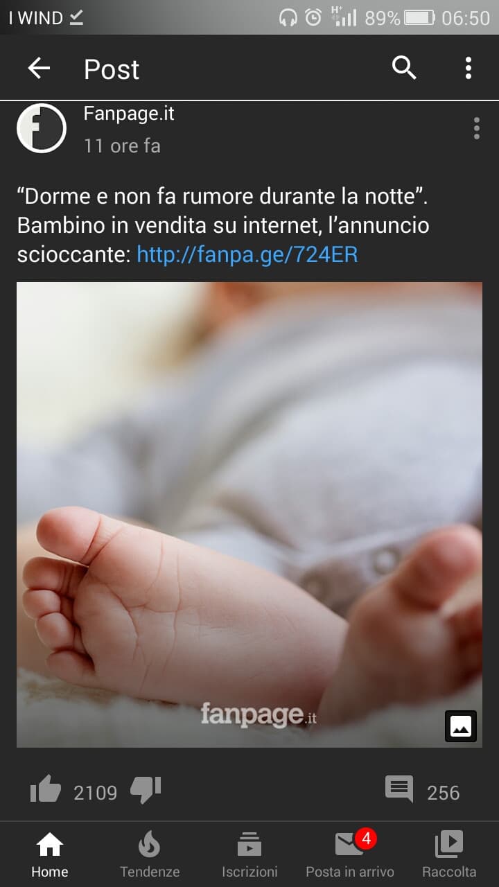 Non è una cosa normale