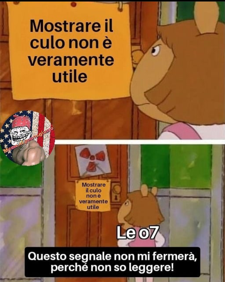 ah ma perchè solo le 07?