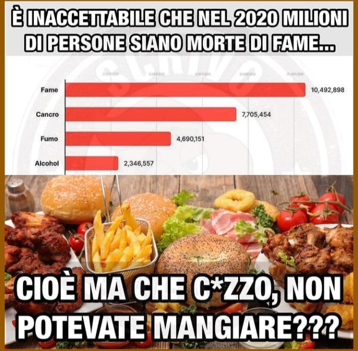 Eddai. Non potevano mangiare?