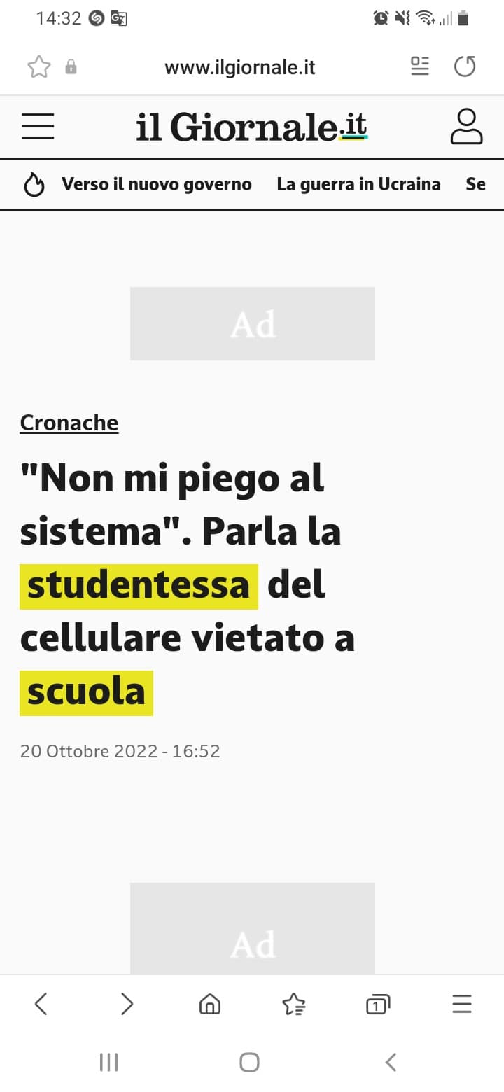 Cosa ne pensate?