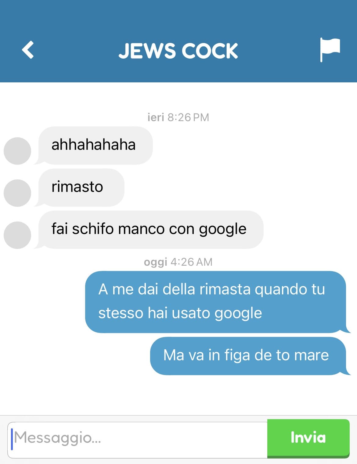 Pure su Fight List mi tocca litigare 