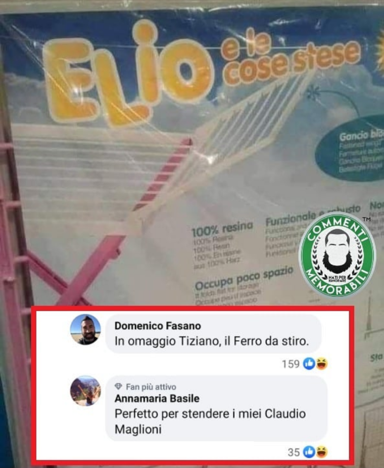 Commenti memorabili non ci delude mai??