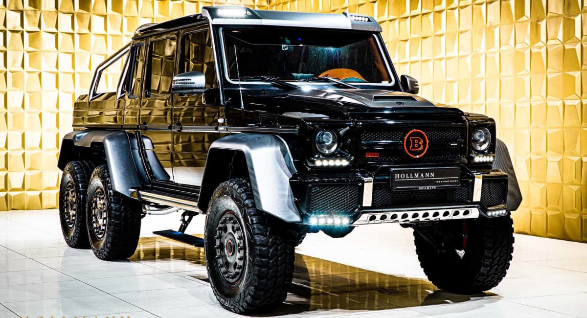 È sempre un buon momento per postare un G65 AMG Brabus 6×6