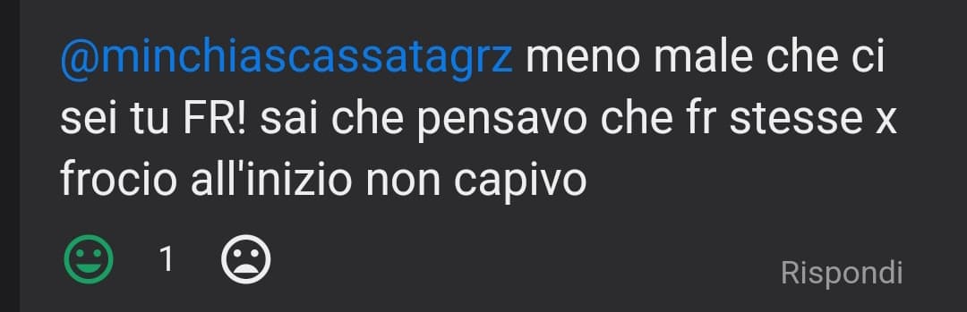 la grandine ha distrutto l'orto di mio zio é un cucciolotto non oso immaginare quanto merdoso si senta ora mi dispiace un sacco