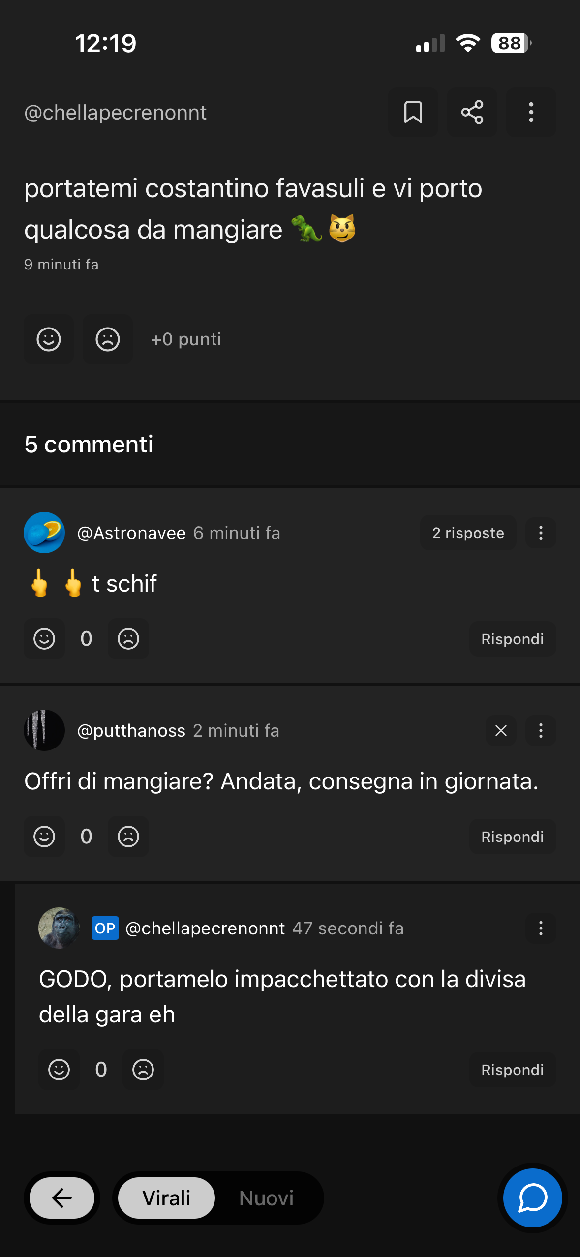 ho trovato il corriere!!!🦖
