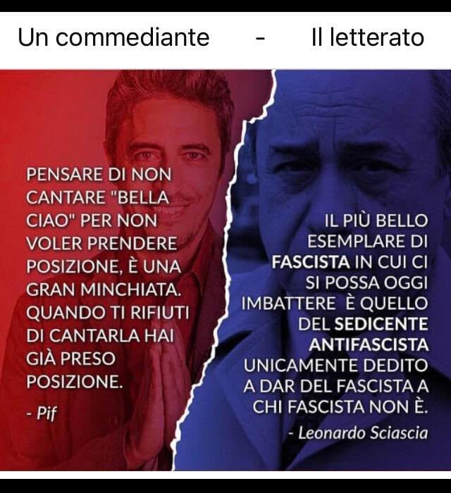 Oggi più attuale che mai la frase di Sciascia.