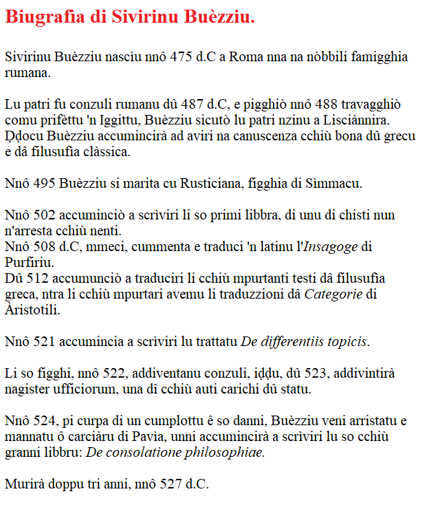 Chi lo ha detto che in siciliano non si può parlare di filosofia?