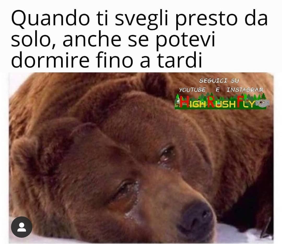 Esattamente io stamattina ;(