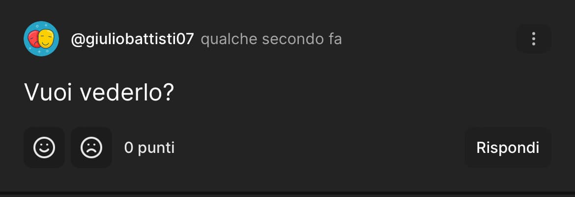 Il grande ritorno di 🧌Vuoi vederlo? 🧌 