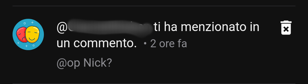 Quando ti arriva una notifica ma è questa