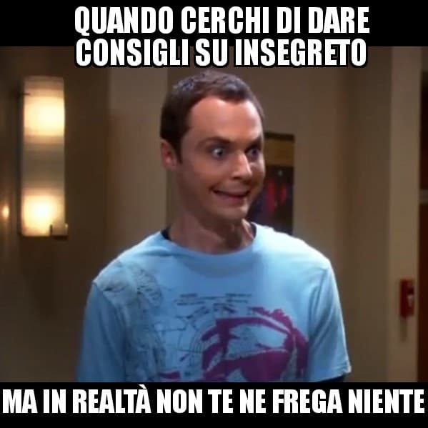 Che palle quando capitano queste situazioni