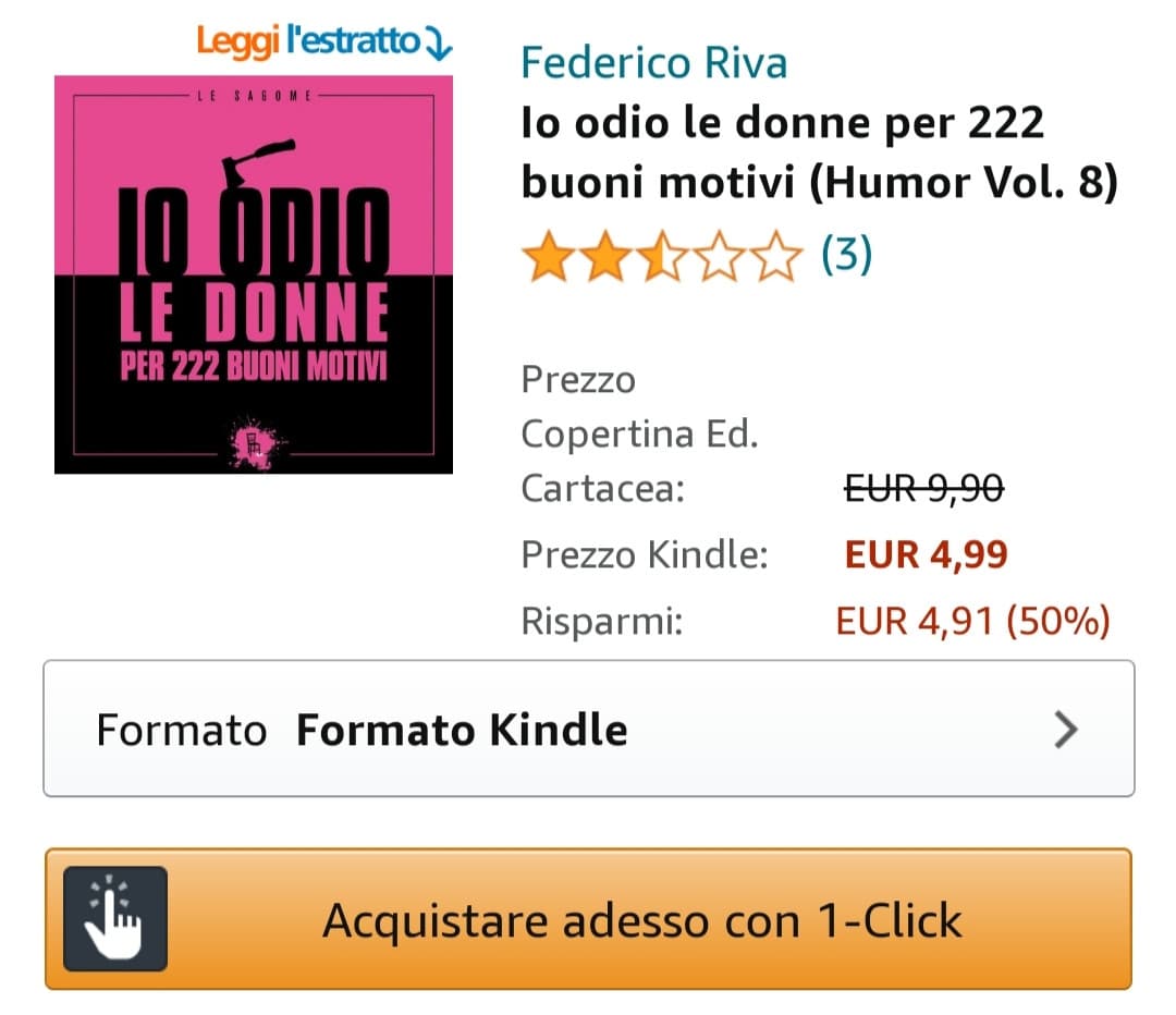 Sta in offerta, quasi quasi me lo compro 