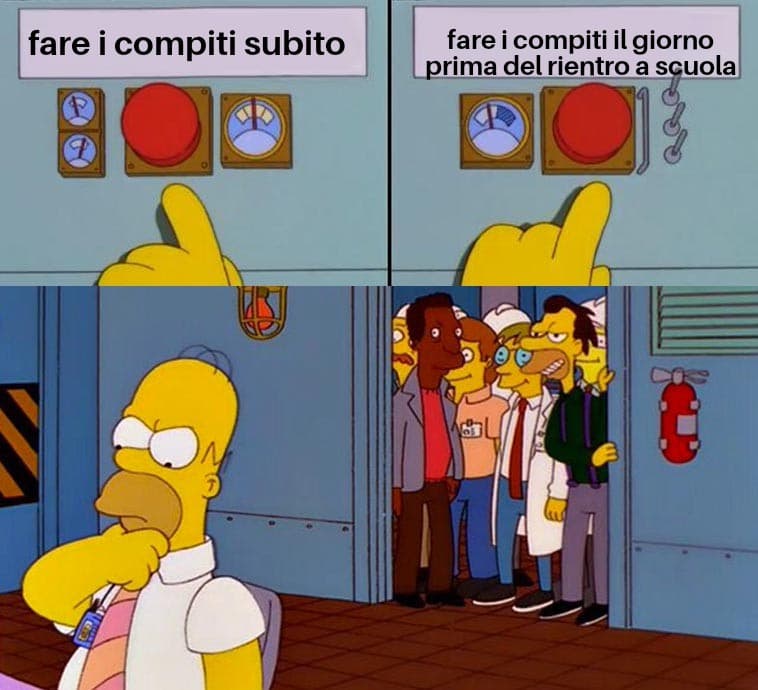 Io non ho compiti lol