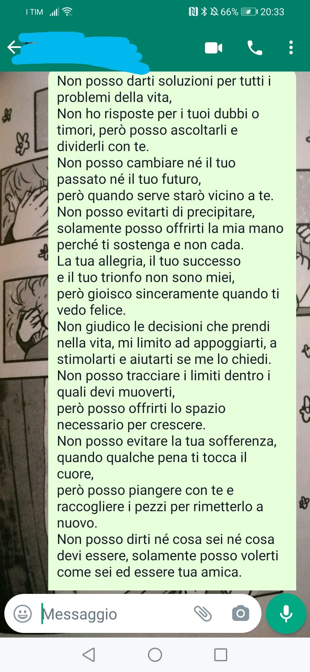 Ti voglio tanto bene. Buon compleanno. 