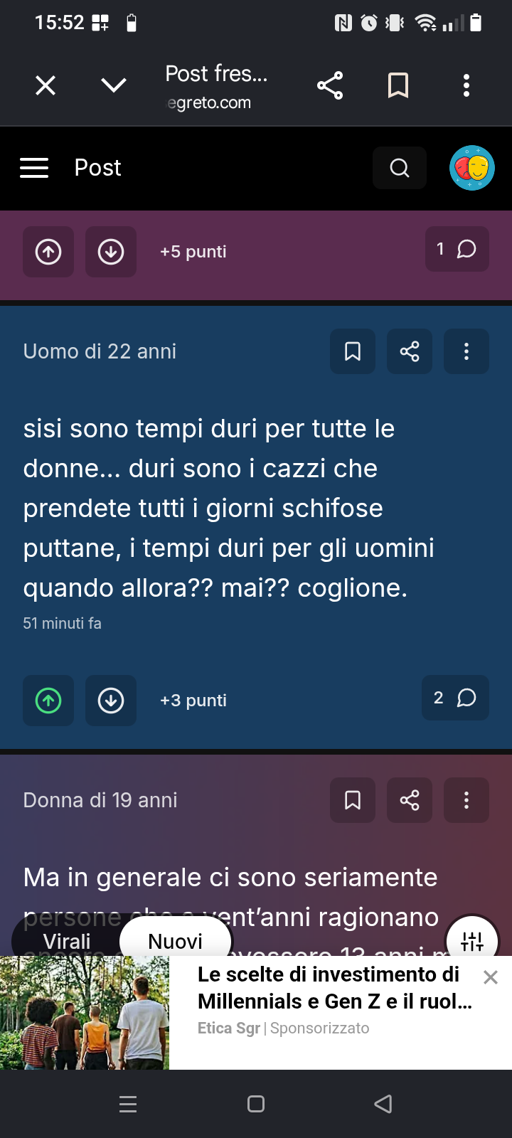 lui mi ha fatto troppo ridere