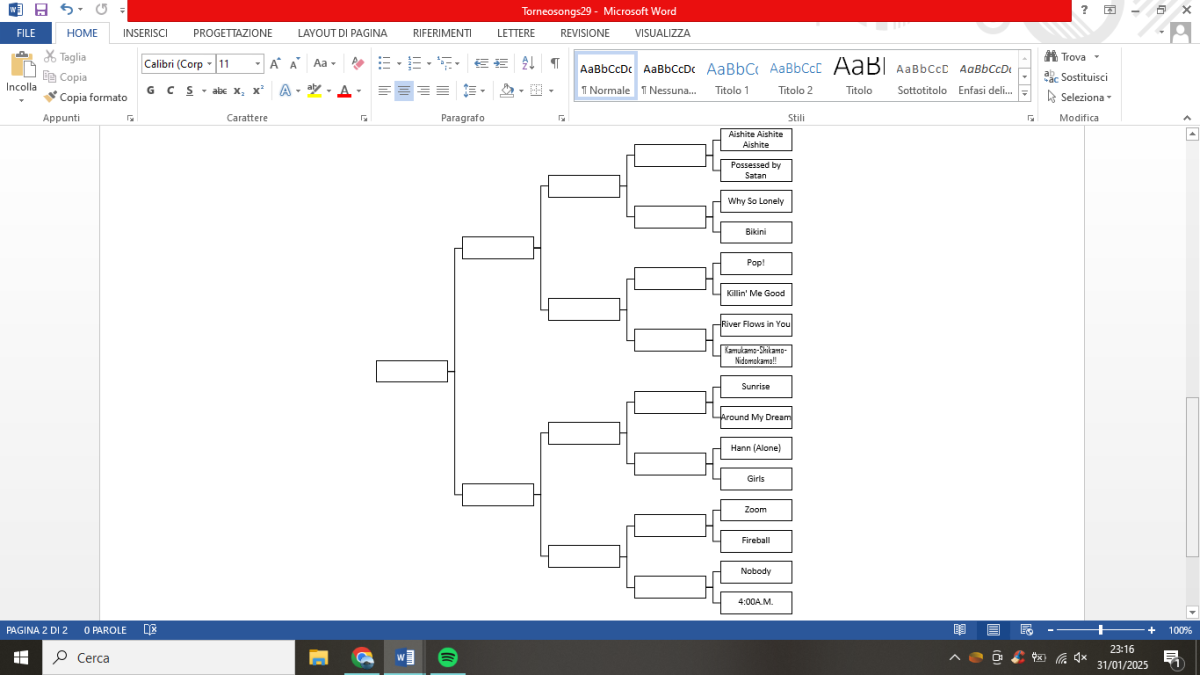 Dodicesimo round: River Flows in You - Yiruma vs Kamukamo-Shikamo-Nidomokamo!! - Mono no Aware 