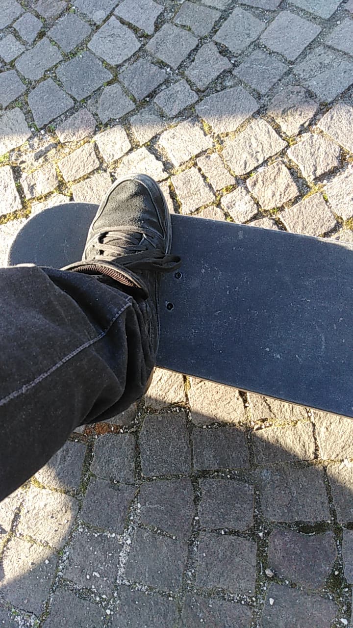 Oggi top giornata di merda da dimenticare, almeno ho fatto un giro in skate