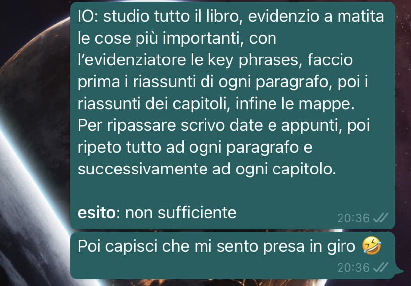 Ci stavo pensando giusto giusto ora...