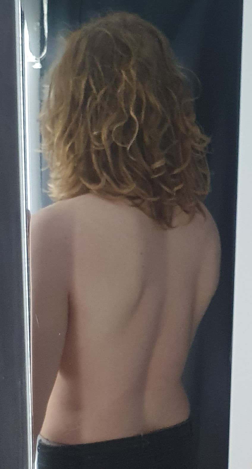 Oggi mi stavo guardando in camerino e devo ammettere che ho un bel back