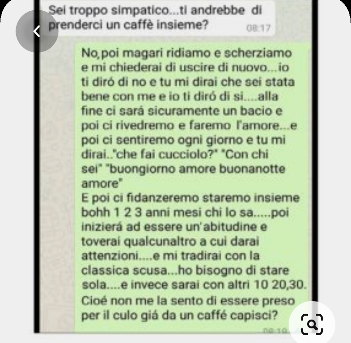 Poca paranoia mi dicono