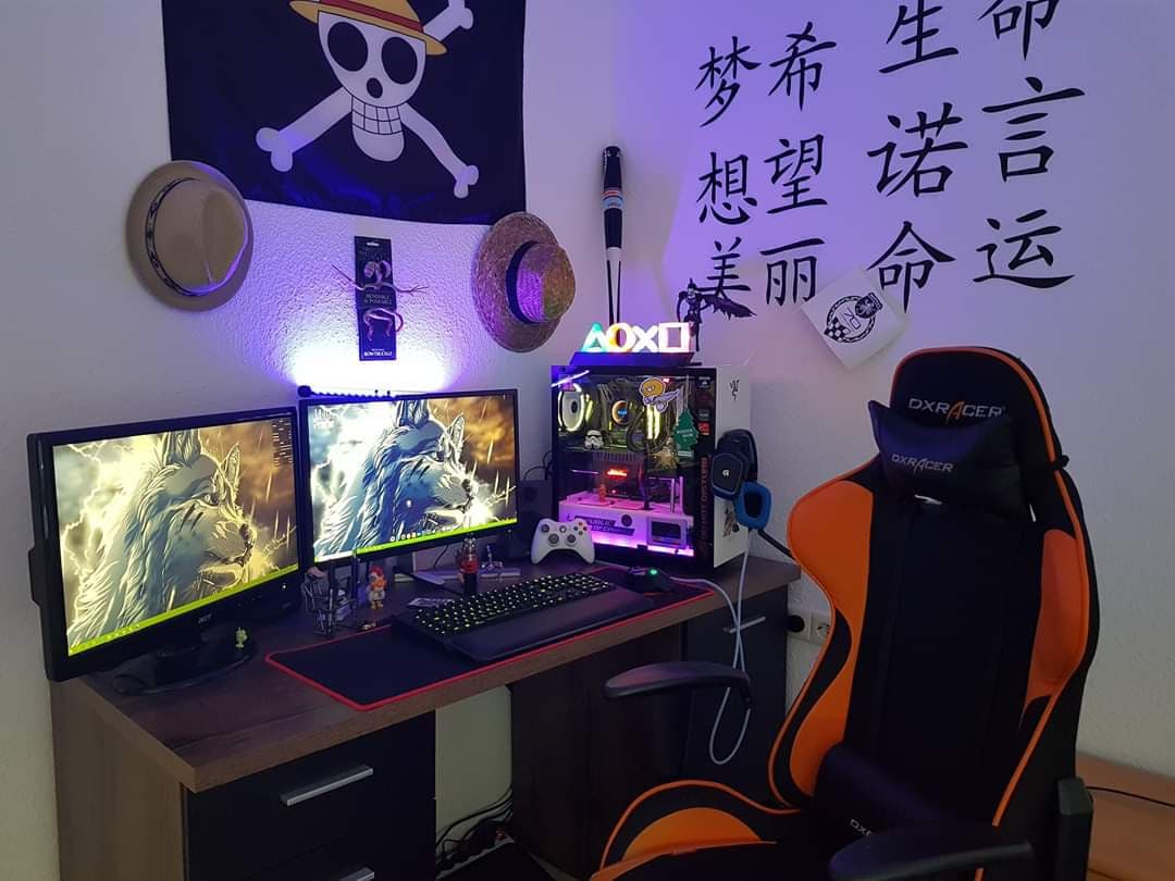 La mia postazione da gaming ve gusta?