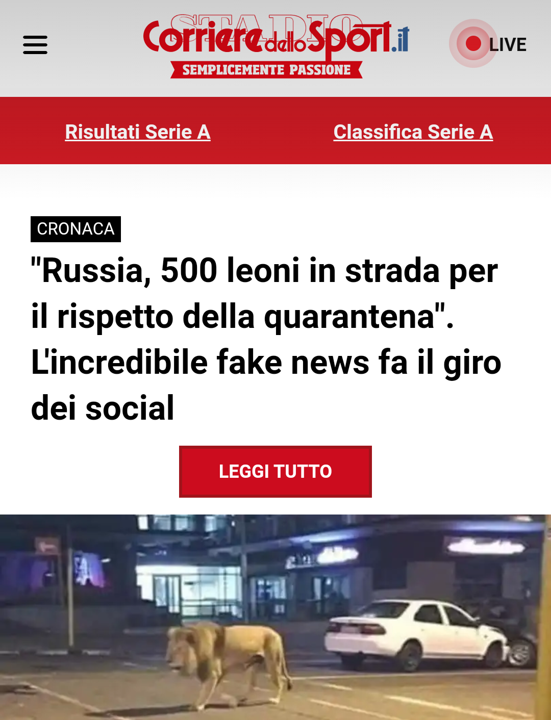 Non ci voleva molto a capirlo