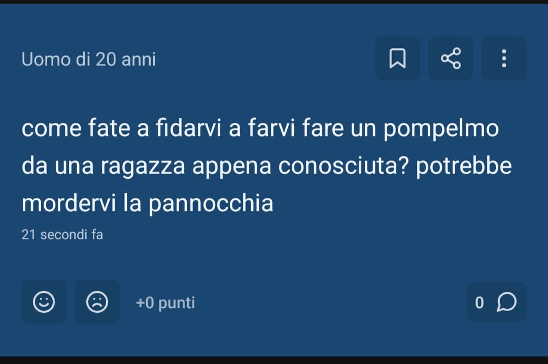 Grazie per l'ansia