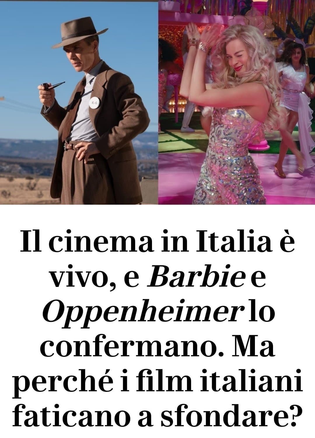 Mmm vediamo un po', forse perché fanno cagare e perché non viene dato alcuno spazio a film che non siano commedie da due soldi/cinepanettoni o drammatici che hanno tutti per protagonista Favino?! 🤔 