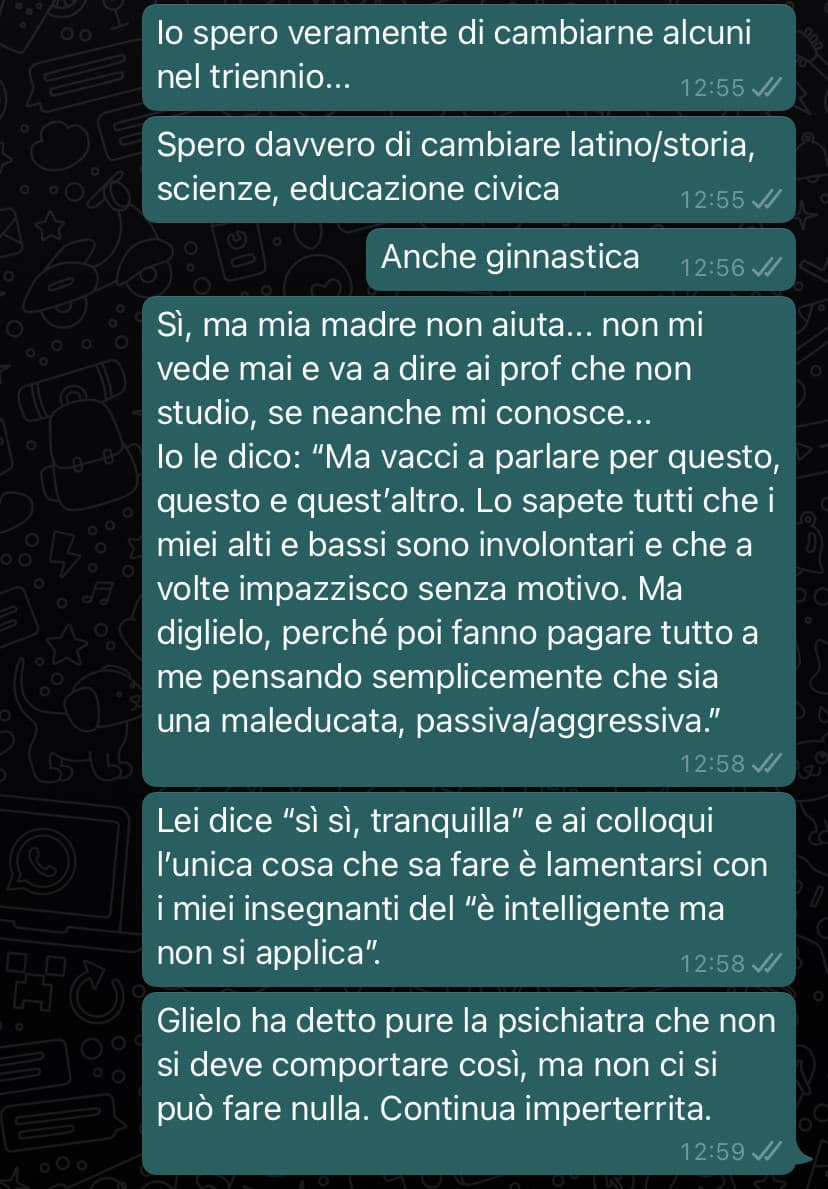 Oggi sto realmente dando di matto... altro che crisi di nervi... ci manca solo l’epistassi ?