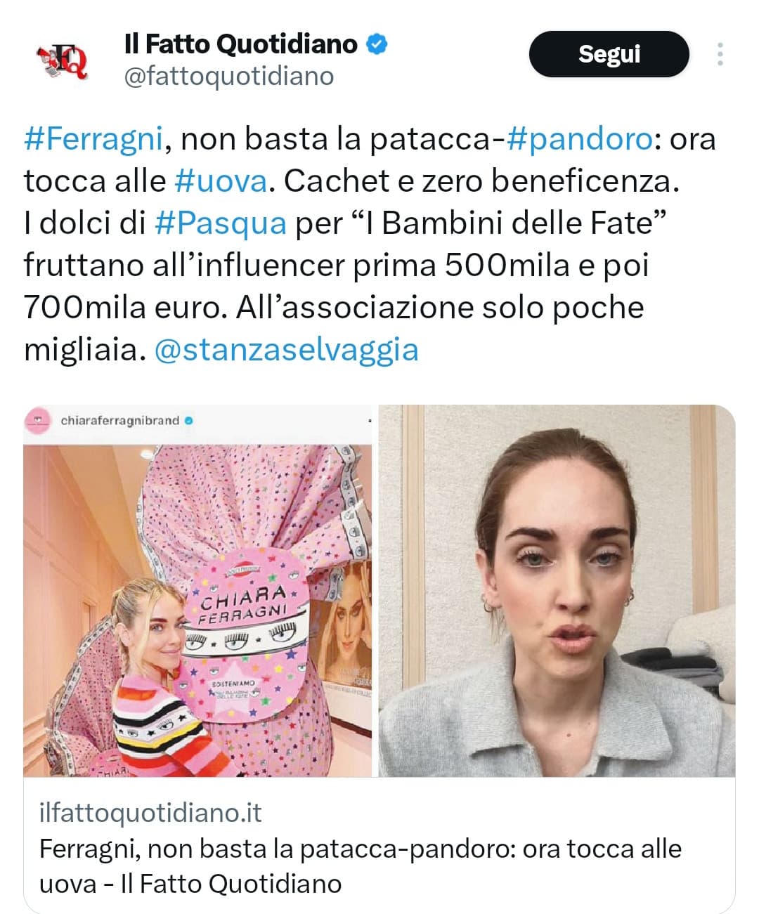 A tutti quelli che ancora la difendevano, vorrei ricordarvi le parole di una grande saggia dell'epoca moderna "i coglioni vanno inculati"